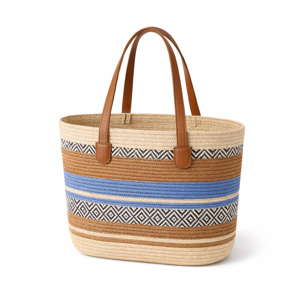 HS Strandsetje - Hoed + Tas - praktisch voor dagelijks gebruik - 5 kleuren - SIDE
