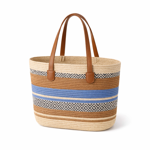 HS Strandsetje - Hoed + Tas - praktisch voor dagelijks gebruik - 5 kleuren - SIDE