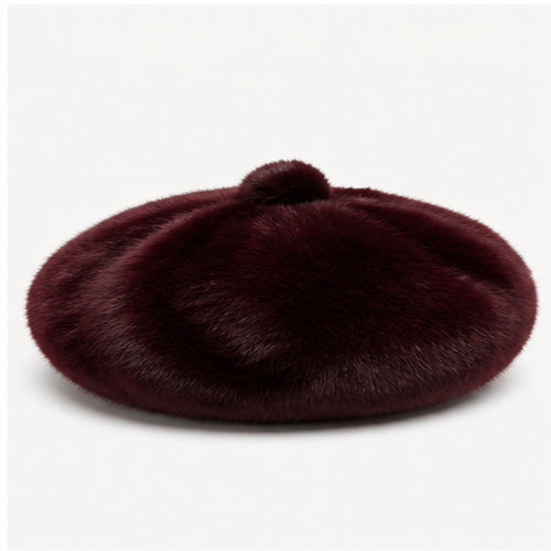 Faux Fur Baret - One Size