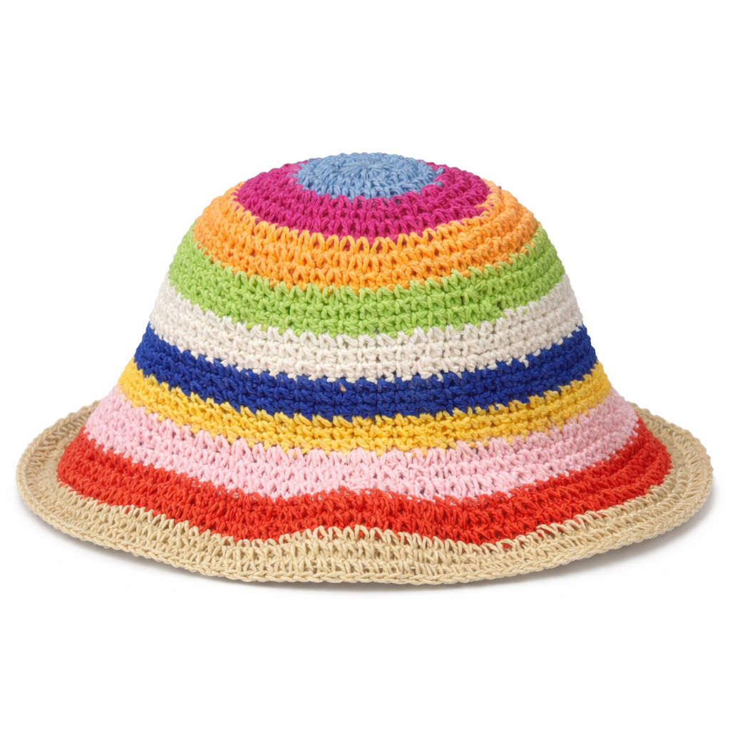 HS Hoeden- In 4 Kleuren - Rainbow - A