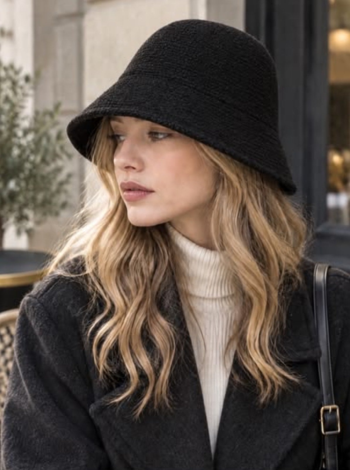 Gebreide Bucket Hat