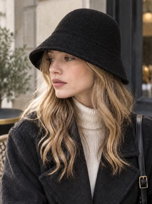 Gebreide Bucket Hat