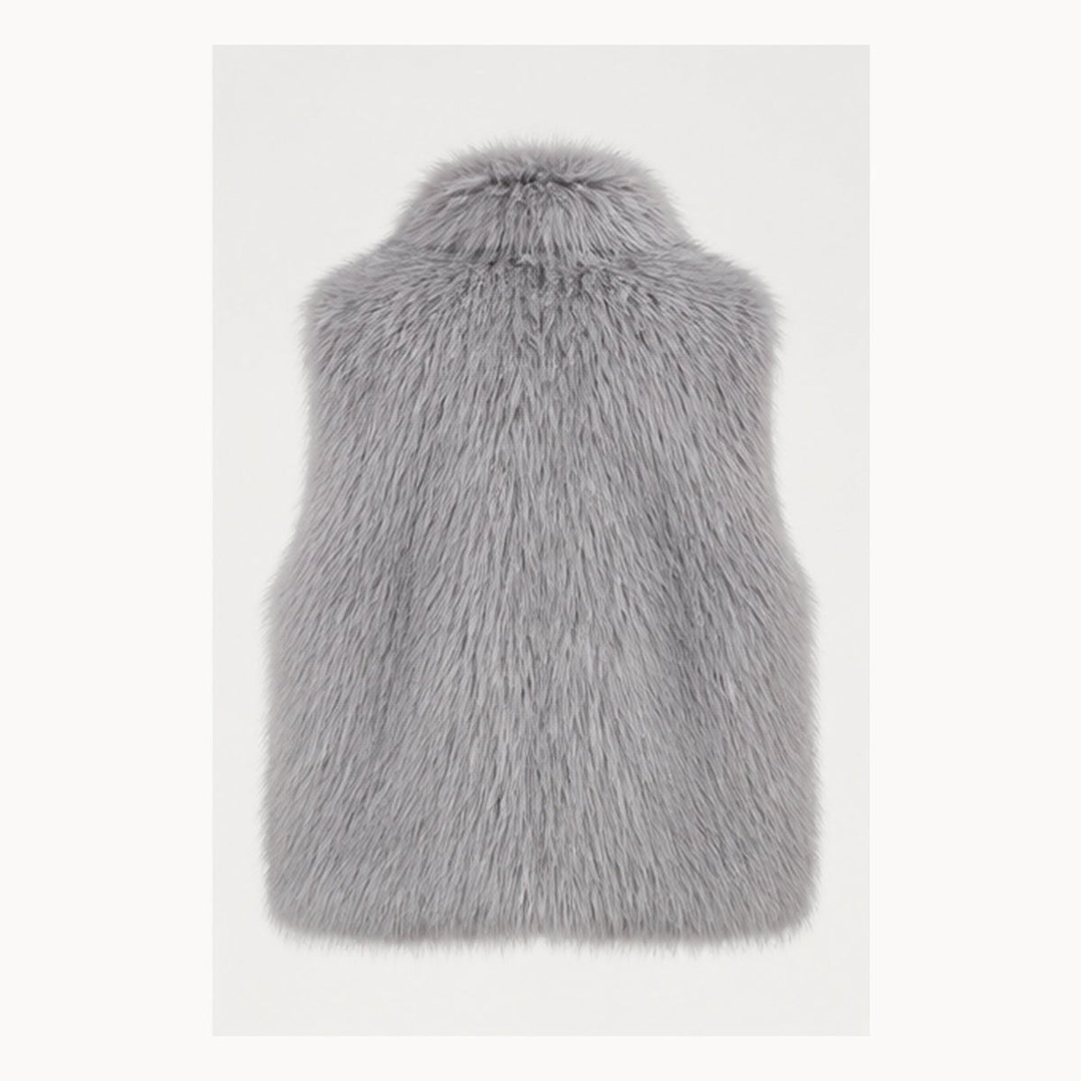 Shaggy Faux Fur Bodywarmer - One Size