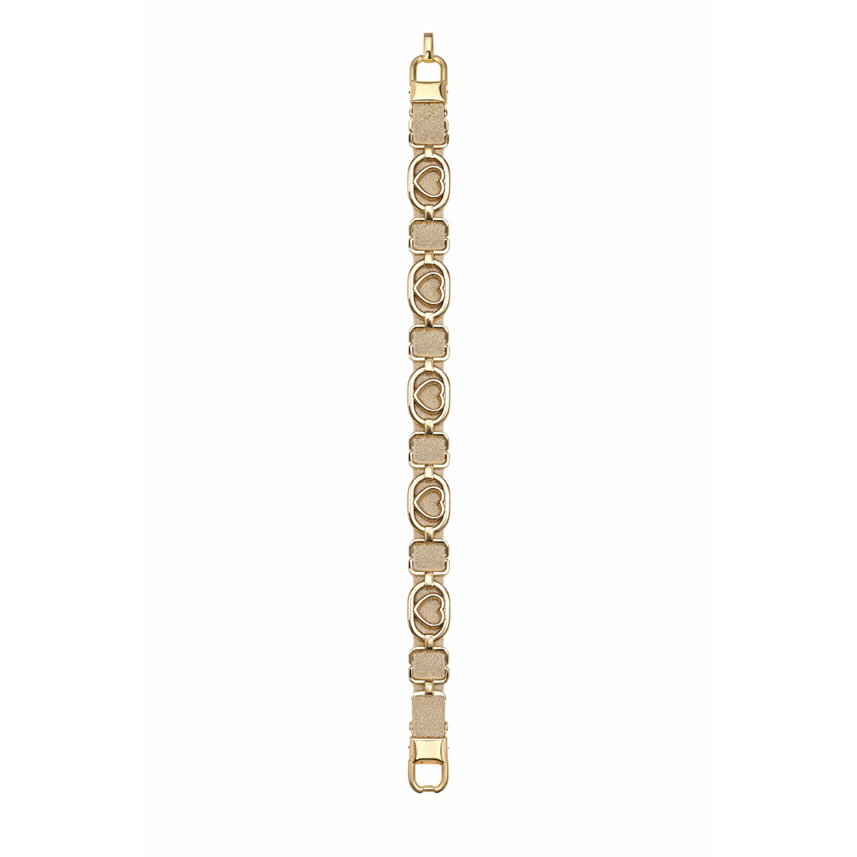 HS Riem - In 3 Kleuren - Heart - One Size - Goud
