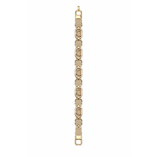 HS Riem - In 3 Kleuren - Heart - One Size - Goud