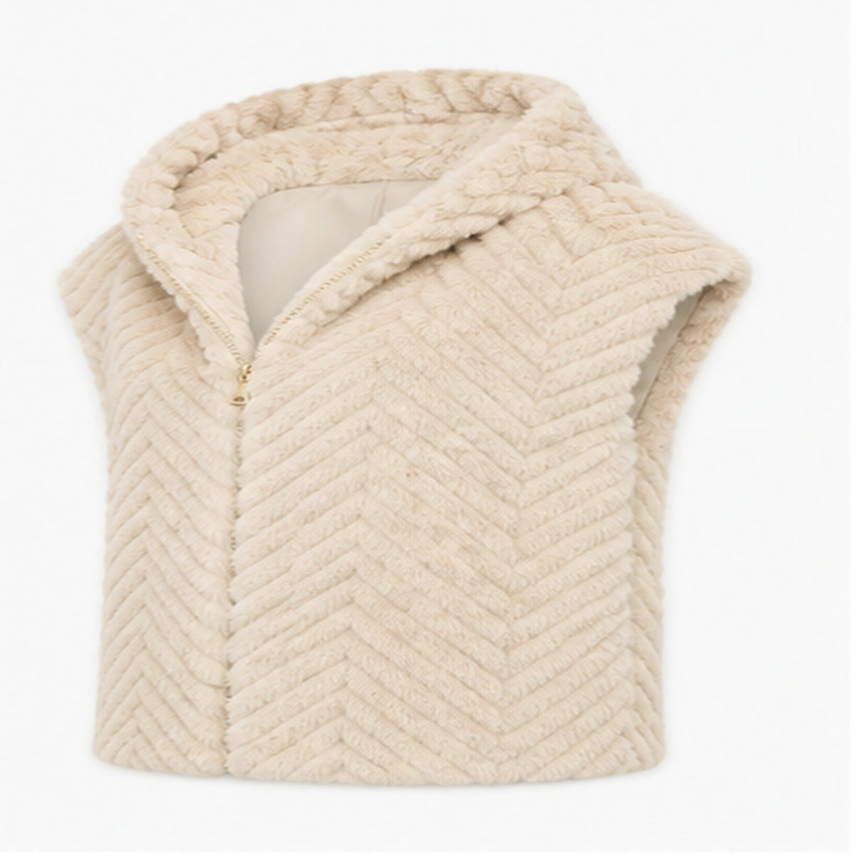 Faux Fur Bodywarmer – Model 40922