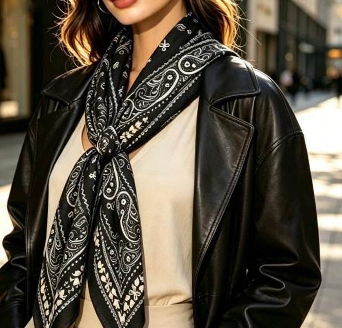 Paisley Bandana Sjaal