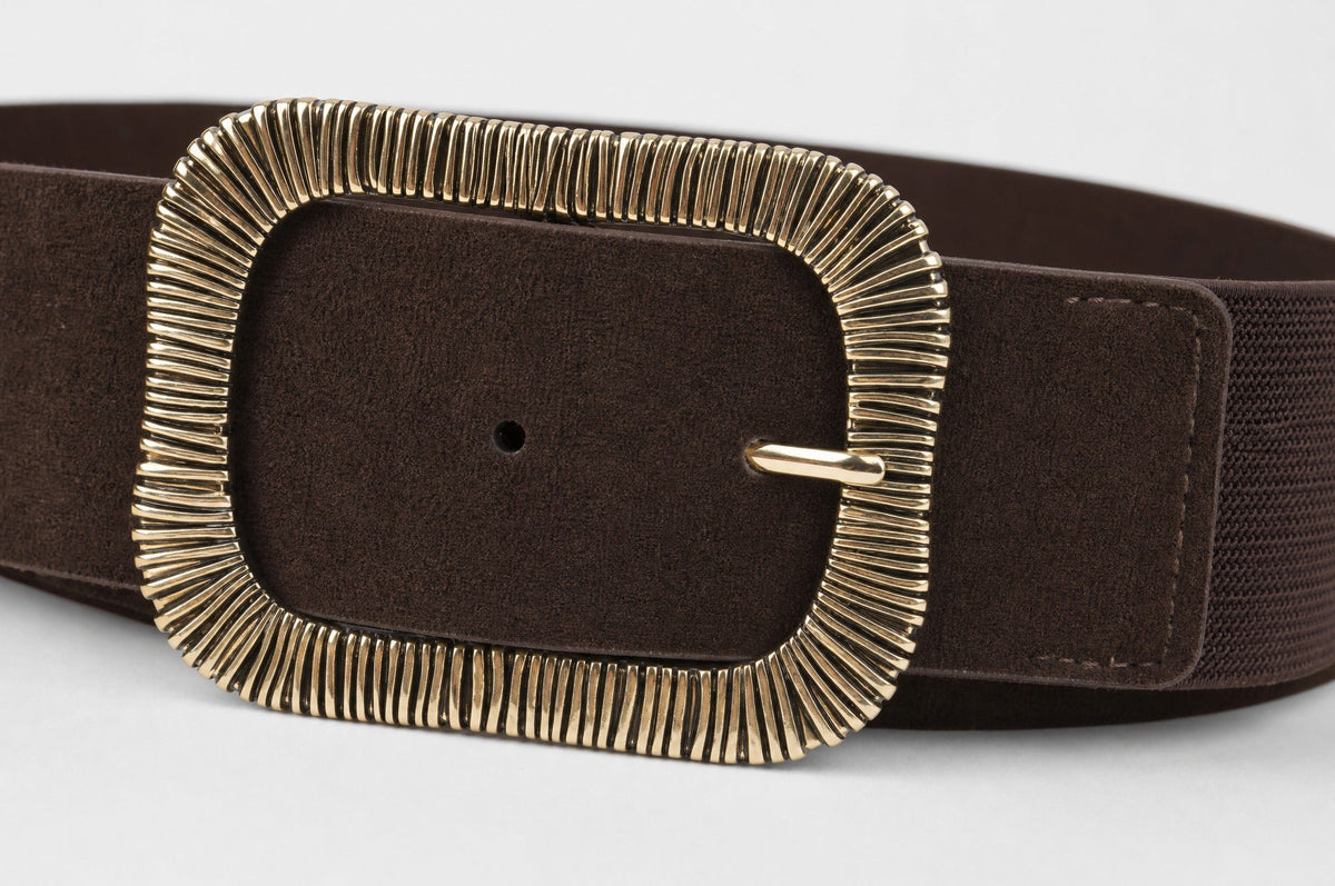 Elastiek Riem Gouden Gesp