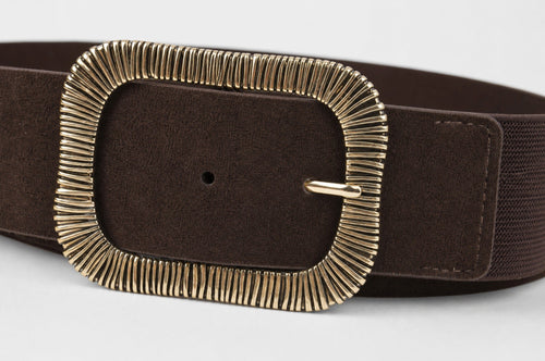 Elastiek Riem Gouden Gesp