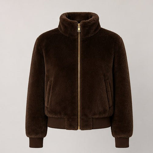 Faux Fur Bomberjas - One Size