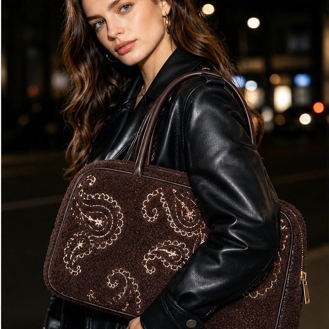 Faux Fur Handtas – Model SP-9034