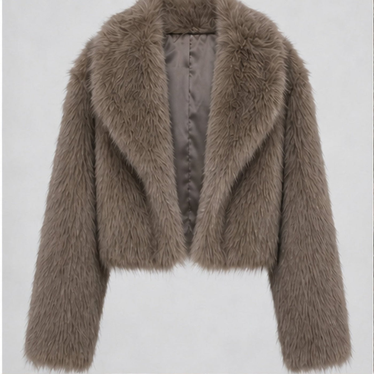 Korte Faux Fur Jas