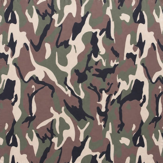 Vierkante Camouflage Sjaal - 70x70 cm