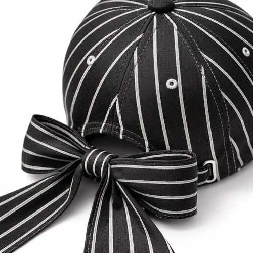 HS Petje - Met lint - zomerse accessoire - 4 kleuren - DETAIL