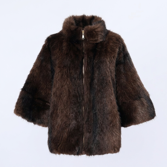Faux Fur Jas – Model 41054