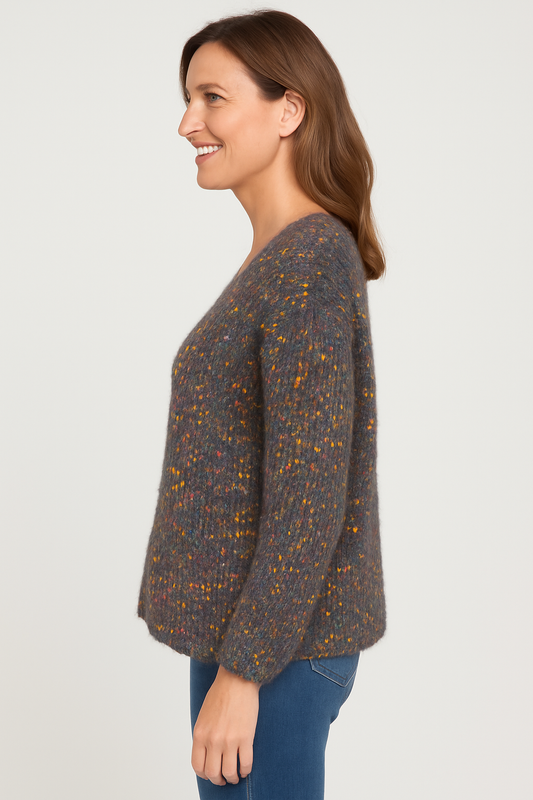 PPT Dames Trui/Vest - Antraciet