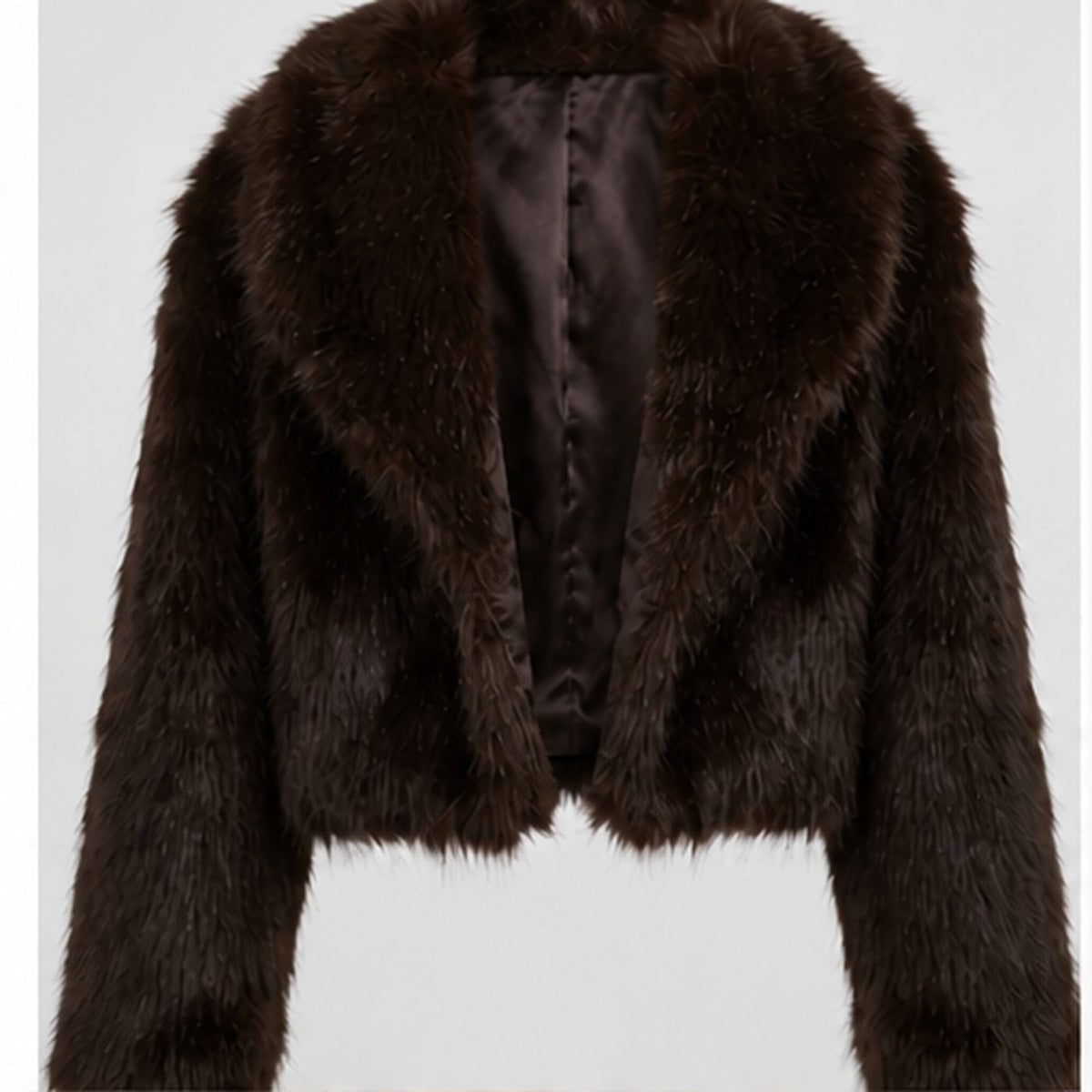 Korte Faux Fur Jas