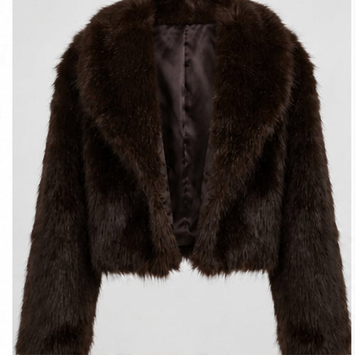 Korte Faux Fur Jas