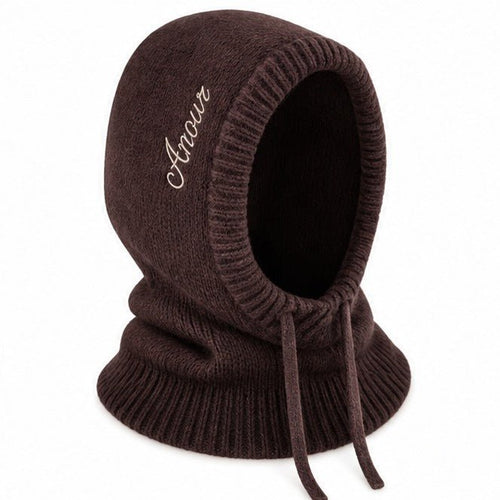 Amour Gebreide Hood