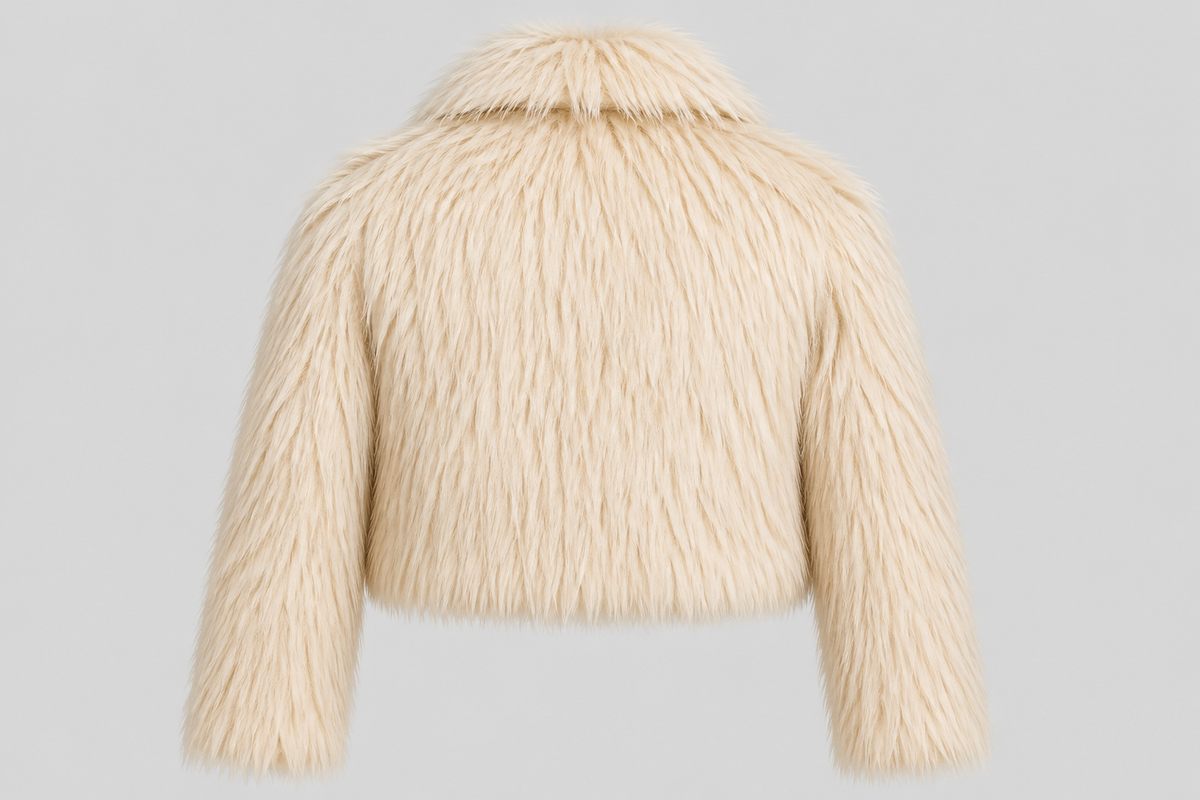 Shaggy Harige Jas - S/M en M/L