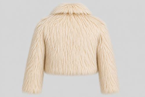 Shaggy Harige Jas - S/M en M/L