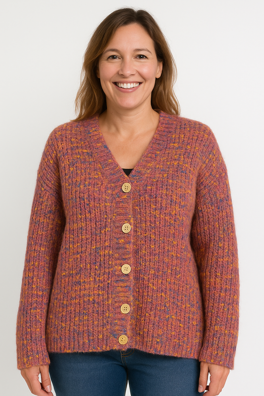 PPT Dames Trui/Vest - Zalm