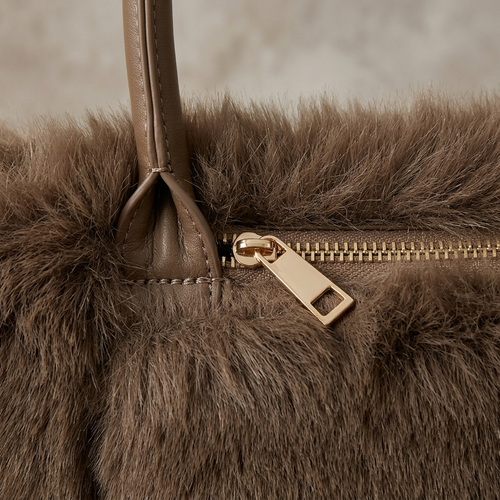 Faux Fur Shopper – Model 15503