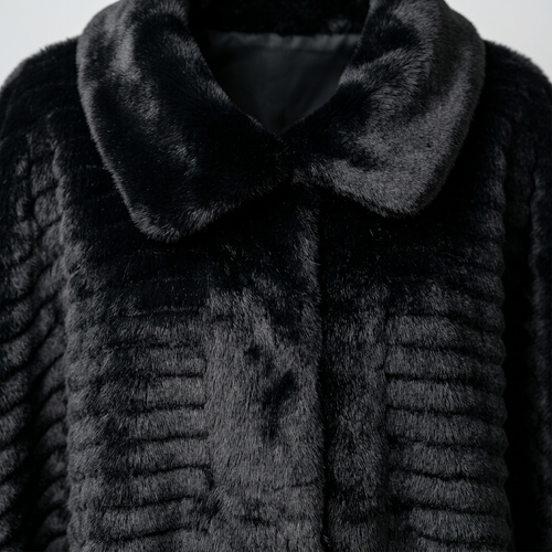 Faux Fur Poncho – Model 41091