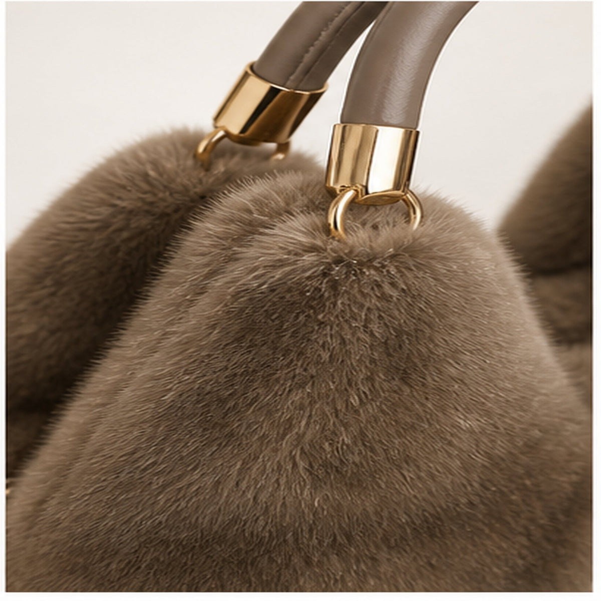 Faux Fur Handtas – Model 20112