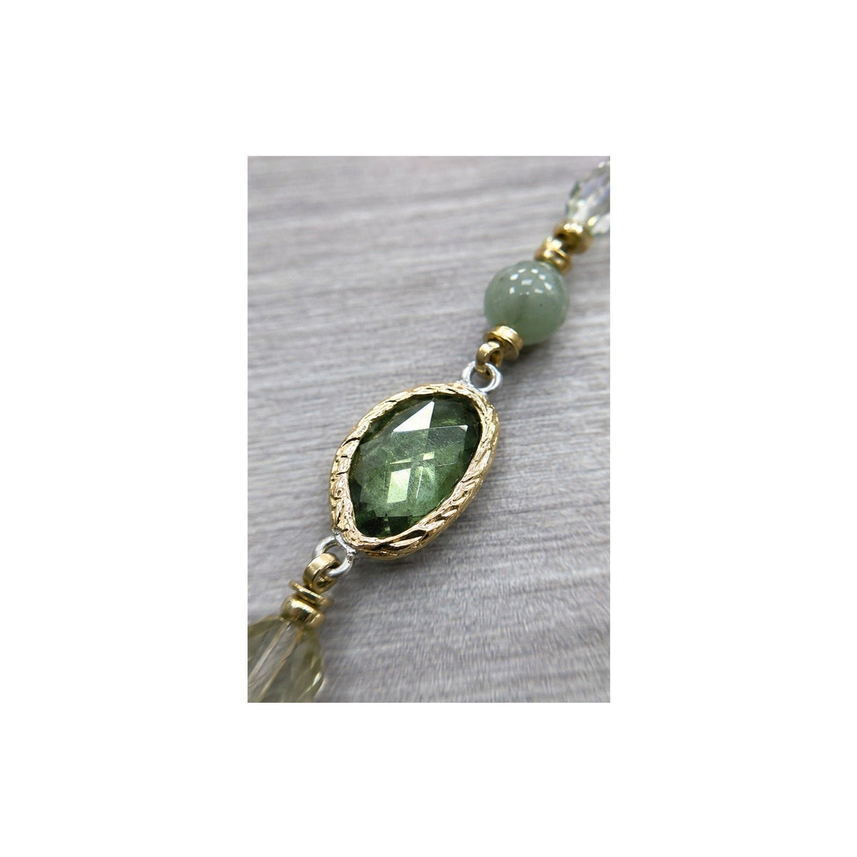 Lange Ketting met Stenen