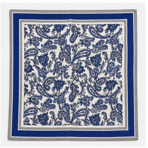 Vierkante Sjaal 70x70 – Ornamentprint