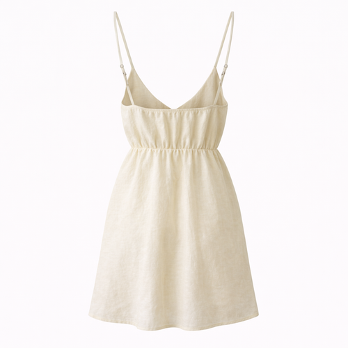 HS Zomerjurkje - Luchtig - Free Size - comfortabele pasvorm - 2 kleuren - BACK