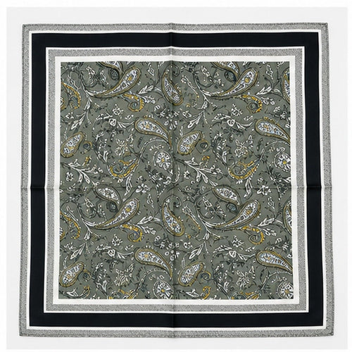 Vierkante Sjaal 70x70 – Ornamentprint