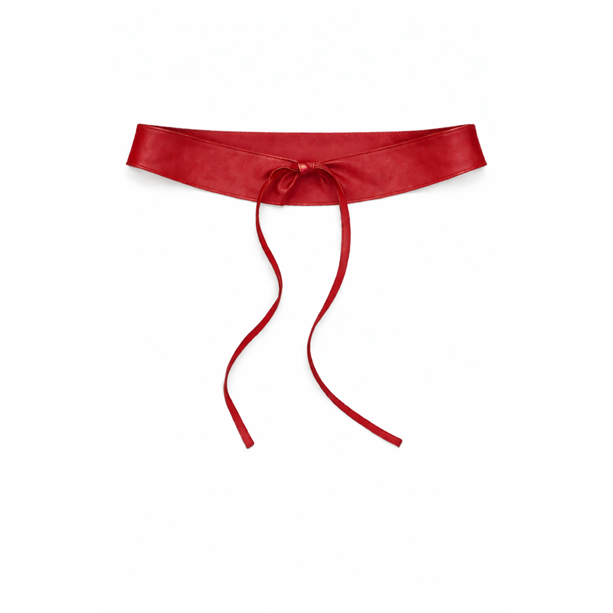 HS Riem - In 10+ Kleuren - Tailleriem Geknoopt - Donkerrood