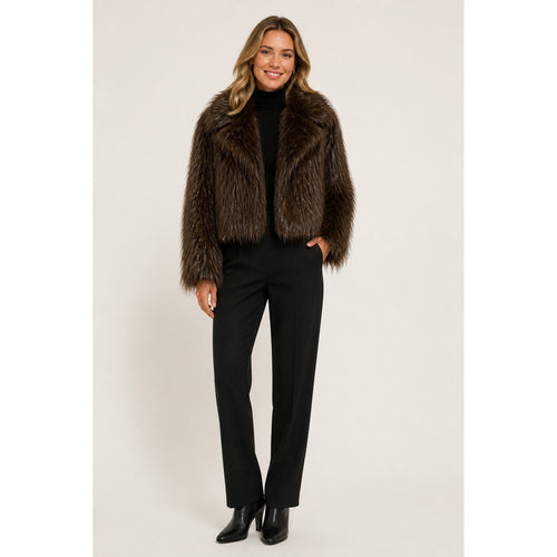 Shaggy Harige Jas – Model 39206
