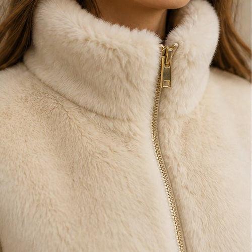 Faux Fur Bomberjas - One Size