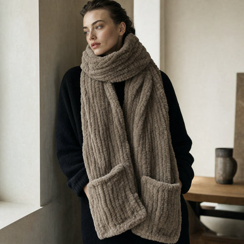 Faux Fur Sjaal - One Size