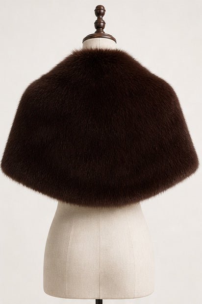 Faux Fur Stola - One Size