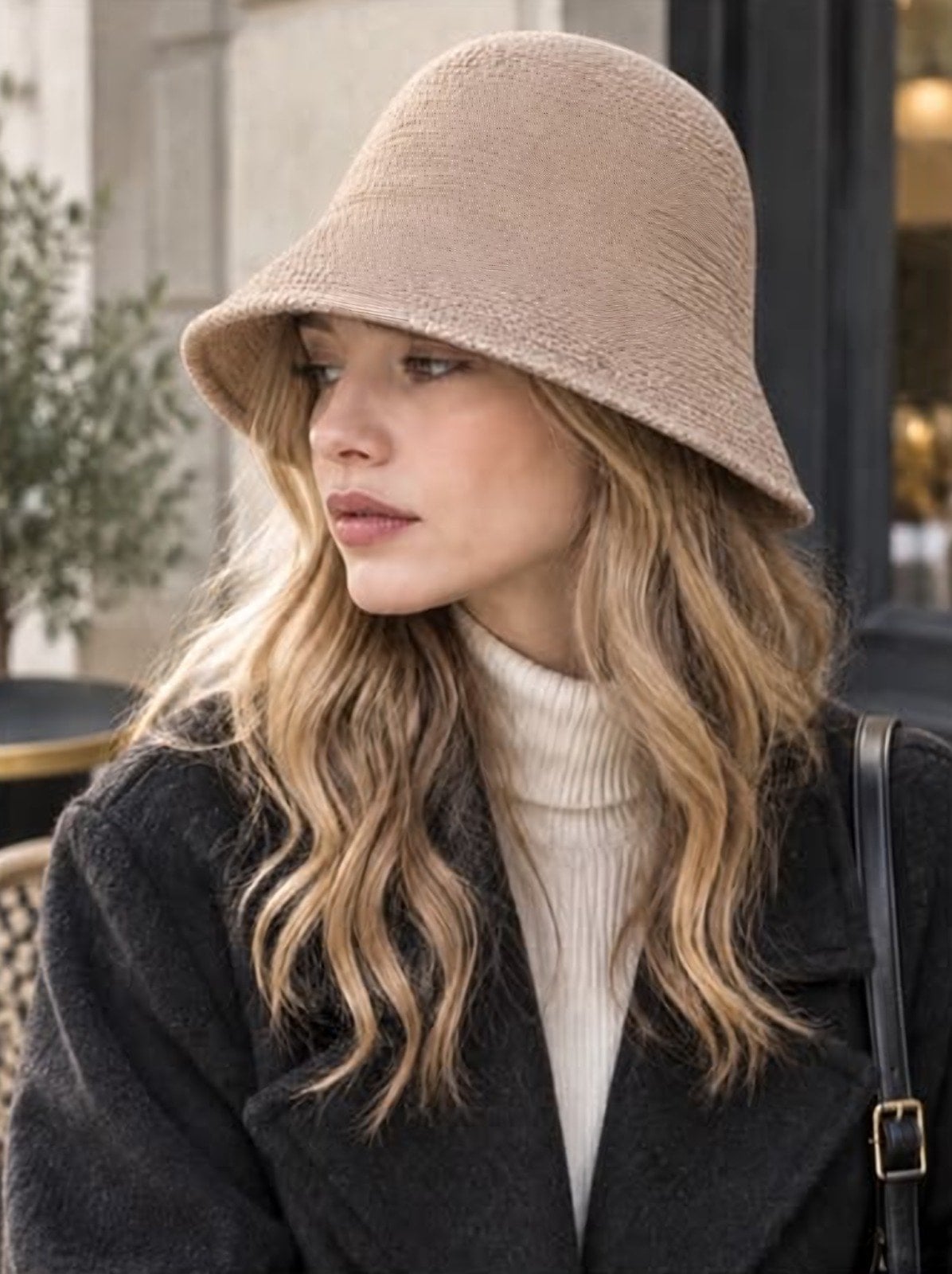 Gebreide Bucket Hat
