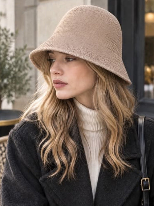 Gebreide Bucket Hat