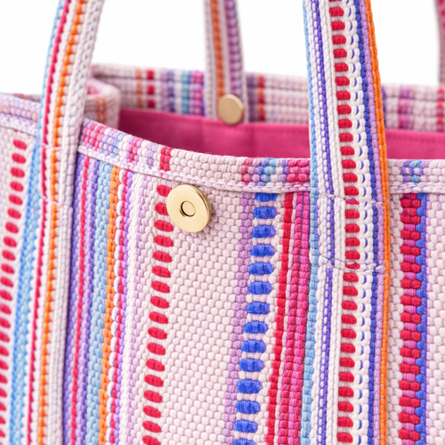 HS Shopper - 100% Katoen - praktisch voor dagelijks gebruik - 6 kleuren - DETAIL