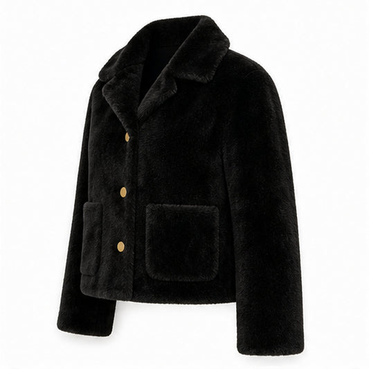 Reversible Faux Fur Jas - S/M & M/L