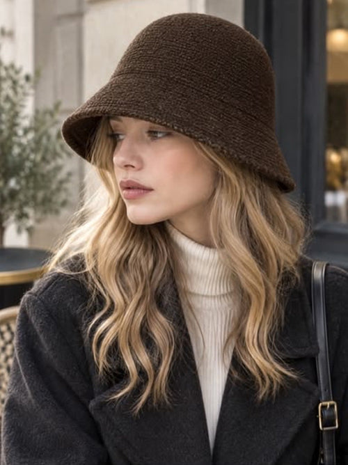 Gebreide Bucket Hat