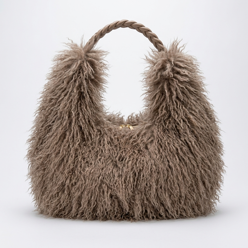 Faux Fur Shaggy Tas