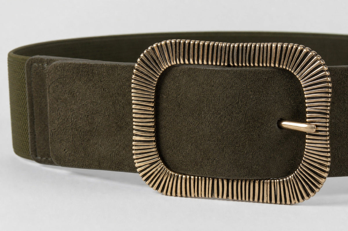 Elastiek Riem Gouden Gesp