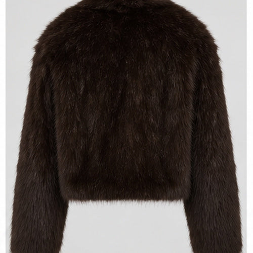 Korte Faux Fur Jas