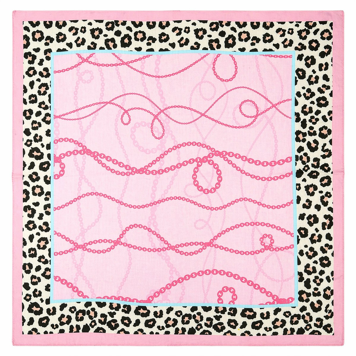 HS Sjaal - 70x70 NIEUW - In 4 Kleuren - Zijde Satijnen Look - Roze