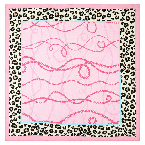 HS Sjaal - 70x70 NIEUW - In 4 Kleuren - Zijde Satijnen Look - Roze