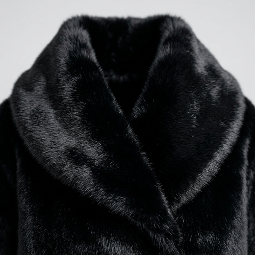 Faux Fur Poncho – Model 41090
