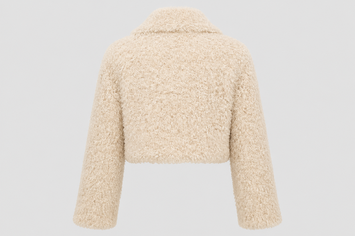 Shaggy Harige Jas – Model 39229